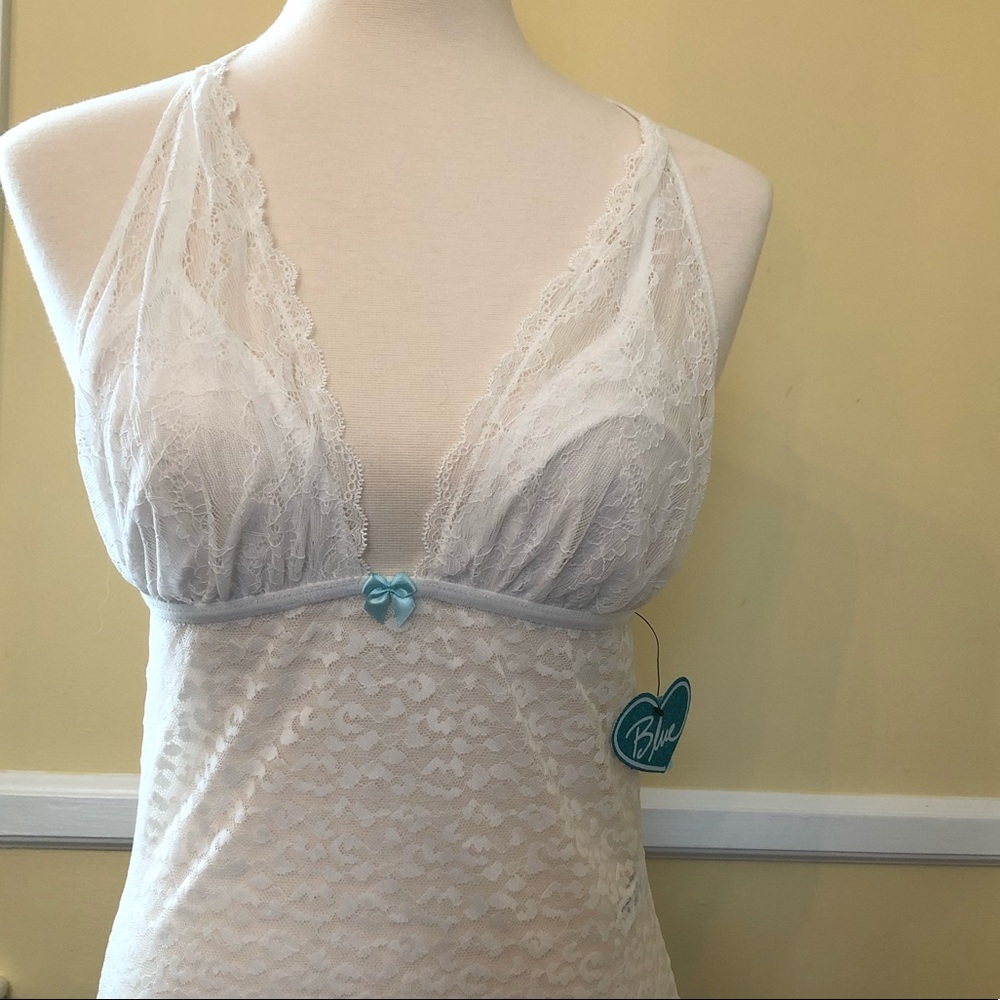 NWT Betsey Johnson Leopard Mesh Teddy